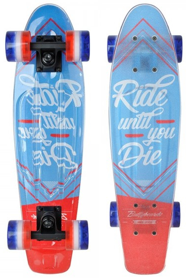 

Мини-круизер (пенниборд) Tempish Buffy 3xFlash Ride (1060000780), Голубой
