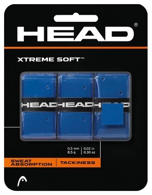 Намотка для теннисной ракетки Head 285104 XtremeSoft Grip Overwrap, dozen 2018, синий (724794482100)