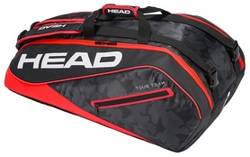 Сумка-чохол для тенісних ракеток Head Tour Team 9R Supercombi BKRD - чорно-червона (283118) - Фото №2