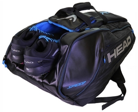 Сумка-чехол для теннисных ракеток Head Speed SMU 12R Monstercombi BKBL (726424678372) - Фото №4