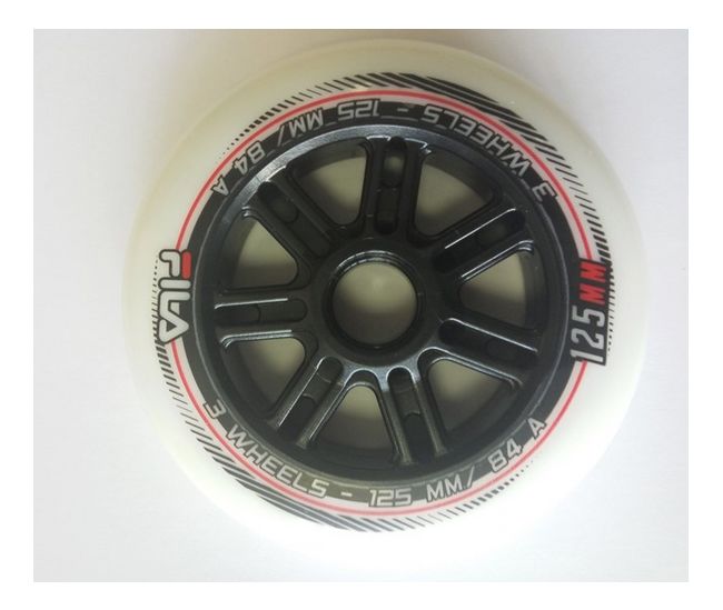 

Набор колес для роликовых коньков Fila Wheels, 6 шт (60760287), Белый