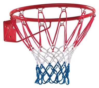 Кольцо баскетбольное с сеткой SportBaby, 45 см (sport-29)