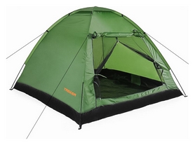 Палатка трехместная Treker MAT-107, зеленая - Фото №3