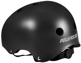 Шлем для катания на роликах Powerslide Allround Adults 903061/5 '2018, матово-черный (40403332513) - Фото №4