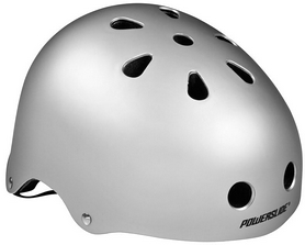 Шлем для катания на роликах Powerslide Allround Adults '2018, серебристый (40403334319-903220) - Фото №3