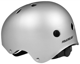 Шлем для катания на роликах Powerslide Allround Adults '2018, серебристый (40403334319-903220) - Фото №4