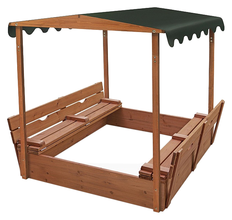 

Песочница деревянная SportBaby SB-pesoch-4, Коричневый