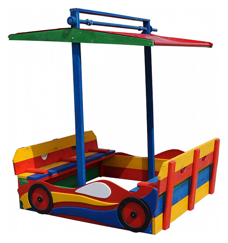 

Песочница деревянная SportBaby Машинка (SB-pesoch-12), Разноцветный