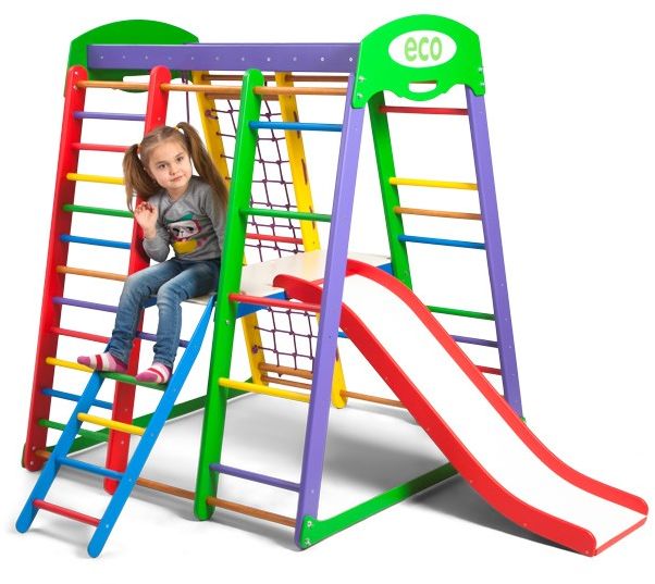 

Комплекс спортивный детский SportBaby Акварелька Plus 2 (SB-005), Разноцветный