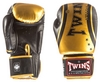 Перчатки боксерские Twins Special Fancy Classic Boxing Gloves, золотистые (FP-FBGVTW4) - Фото №2