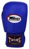 Перчатки боксерские Twins Special Muay Thai Boxing Gloves, синие (FP-BGVL3) - Фото №2
