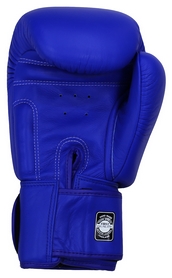 Перчатки боксерские Twins Special Muay Thai Boxing Gloves, синие (FP-BGVL3) - Фото №3