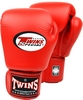 Перчатки боксерские Twins Special Muay Thai Boxing Gloves, красные (FP-BGVL3-RD)