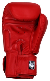 Рукавички боксерські Twins Special Muay Thai Boxing Gloves, червоні (FP-BGVL3-RD) - Фото №3