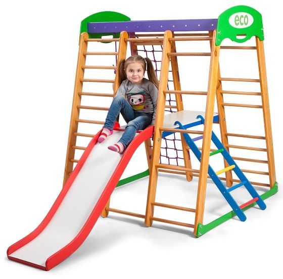 

Комплекс спортивный детский SportBaby Карапуз Plus 2 (SB-024), Разноцветный