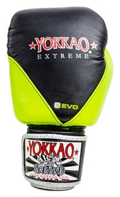 Перчатки боксерские Yokkao Extreme V-evo Collection, зеленые (FP-FYGL-EVO-1) - Фото №2