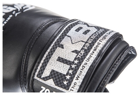 Перчатки боксерские Top King Boxing Gloves Air, черные (FP-TKBGSA) - Фото №7