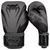 Перчатки боксерские Venum Impact Boxing Gloves, серо-черные (FP-03284)