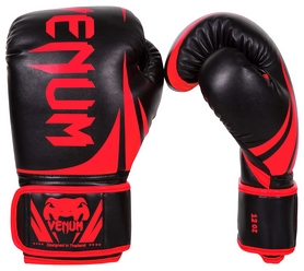 Перчатки боксерские Venum Challenger 2.0 Boxing Gloves, красно-черные (FP-0661-199) - Фото №2