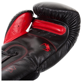 Перчатки боксерские Venum Giant 3.0 Boxing Gloves, черно-красные (FP-2055-RD) - Фото №4