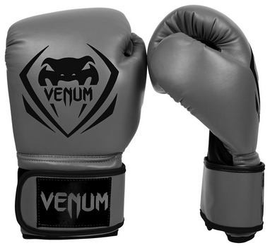 Перчатки боксерские Venum Contender Boxing Gloves, серые (FP-2053-GR)