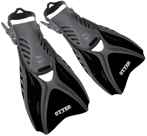

Ласты для дайвинга IST Otter FK31BK, чёрные (ES115253) -  (44-48, Черный