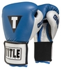Перчатки боксерские Title Gel World V2T Training Gloves, синие (FP-GTWGEV2T)