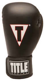 Перчатки боксерские Title Kinetic Aerovent Boxing Glove, черные (FP-XTKBG-BK) - Фото №2
