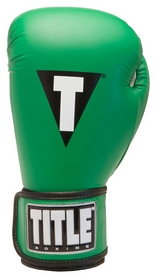 Перчатки боксерские Title Kinetic Aerovent Boxing Glove, зеленые (FP-XTKBG-GN) - Фото №2