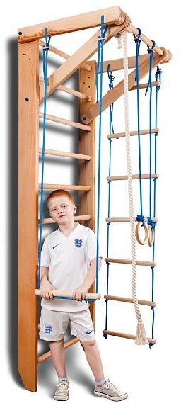 

Уголок спортивный детский SportBaby Baby 2-220 см, Коричневый