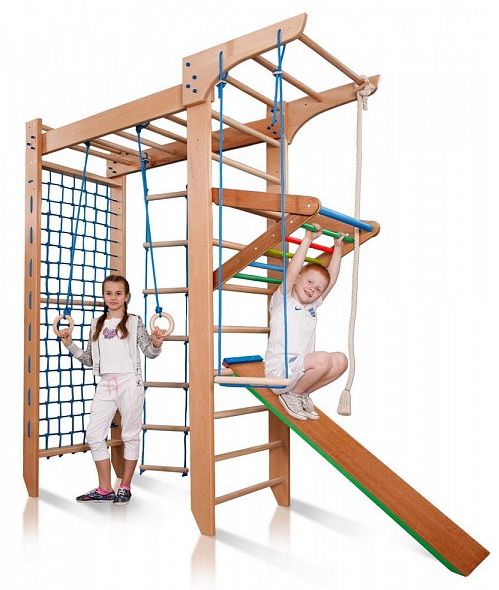 

Уголок спортивный детский с рукоходом SportBaby Bambino 5-240 см, Коричневый