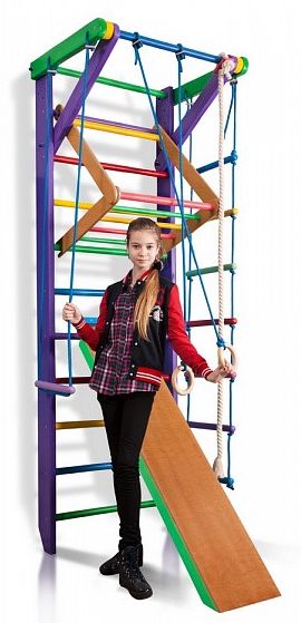 

Уголок спортивный детский SportBaby Карусель 3-240 см (SB-055), Фиолетовый