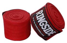 Бинти боксерські Ringside Mexican-Style Boxing HandWraps FP-MHW - червоні, 4,5 м (2976890021396)