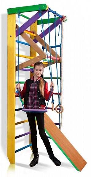 

Уголок спортивный детский SportBaby Юнга 3-240 см (SB-052), Желтый
