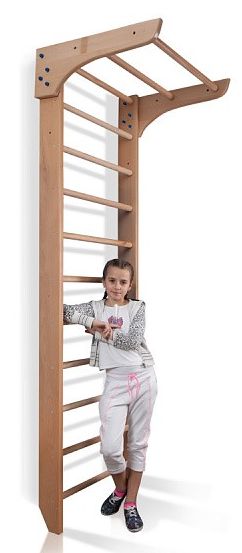 

Стенка шведская с турником SportBaby Bambino 1-240 см, Коричневый