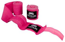 Бинты Venum Kontact Boxing HandWraps FP-0429 - розовые, 4 м (2976890009004) - Фото №2