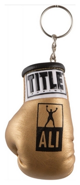 Брелок Title Ali Boxing Glove KeyRing FP-ALIBGKR, золотой (2976890017696)