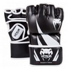 Перчатки для MMA Venum Challenger Gloves-Skintex Leather, черно-белые (FP-0666)