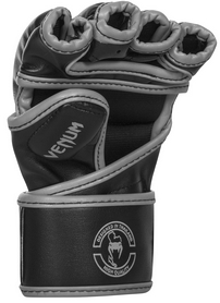 Перчатки для MMA Venum Challenger Gloves-Skintex Leather, черно-серые (FP-0666-GR) - Фото №3
