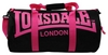 Сумка спортивная женская Lonsdale Barrel Bag FP-SA-S2, черно-розовая (2968340002031) - Фото №2