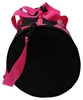 Сумка спортивная женская Lonsdale Barrel Bag FP-SA-S2, черно-розовая (2968340002031) - Фото №3
