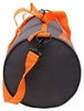 Сумка спортивная женская Lonsdale Barrel Bag FP-SA-S2, серо-оранжевая (2962760005818) - Фото №3