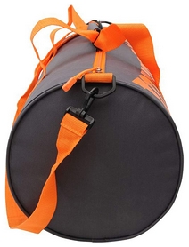 Сумка спортивная женская Lonsdale Barrel Bag FP-SA-S2, серо-оранжевая (2962760005818) - Фото №3