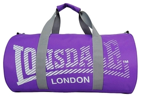 Сумка спортивная Lonsdale Barrel Bag 2.0 FP-705013, фиолетовая (2976890032255)
