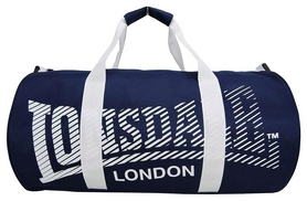 Сумка спортивная Lonsdale Barrel Bag 2.0 FP-705013, сине-белая (2976890032217)