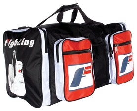 Сумка спортивная Fighting Sports World Champ Equipment Bag FP-FSBAG 2, черно-красная (2968340008613) - Фото №2