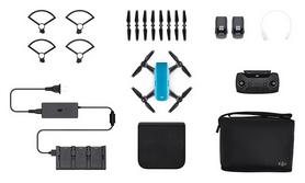 Квадрокоптер DJI Spark FMC Sky Blue, синий (CP.PT.000892) - Фото №5