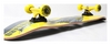 Скейтборд деревянный Fish Skateboard Raven, желтый (1575016512) - Фото №2