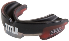 Капа боксерська Title Gel Triple-Shox Mouth Guard FP-GTSMG, чорно-червона (2962760001445)