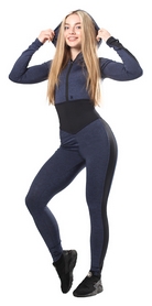 Комбинезон с капюшоном Berserk, синий (J3498B) - Фото №3